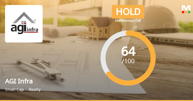 AGI Infra Ltd is Rated Hold by MarketsMOJO