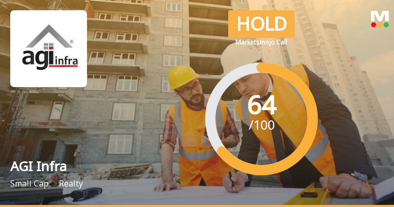 AGI Infra Ltd is Rated Hold by MarketsMOJO