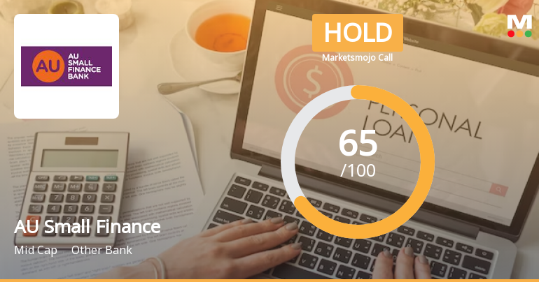 AU Small Finance Bank Ltd is Rated Hold