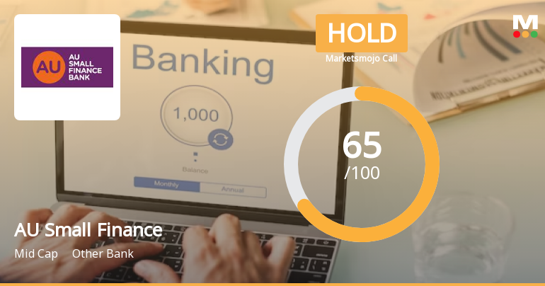 AU Small Finance Bank Ltd is Rated Hold