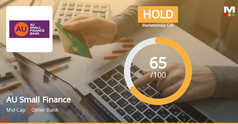 AU Small Finance Bank Ltd is Rated Hold by MarketsMOJO