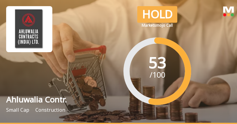 Ahluwalia Contracts (India) Ltd is Rated Hold