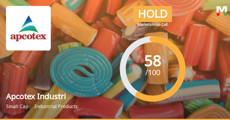 Apcotex Industries Ltd is Rated Hold by MarketsMOJO