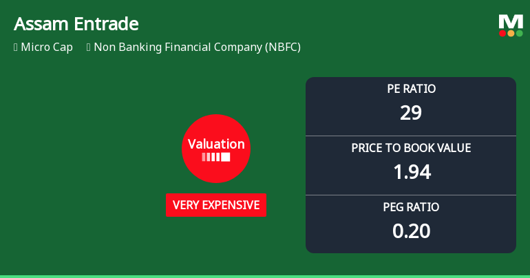 Assam Entrade Ltd Valuation Shifts Signal Heightened Price Premium Amid Strong Returns