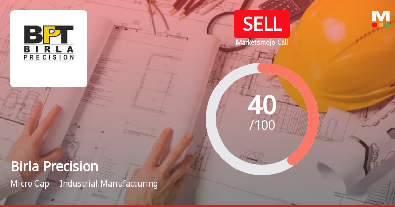 Birla Precision Technologies Ltd is Rated Sell