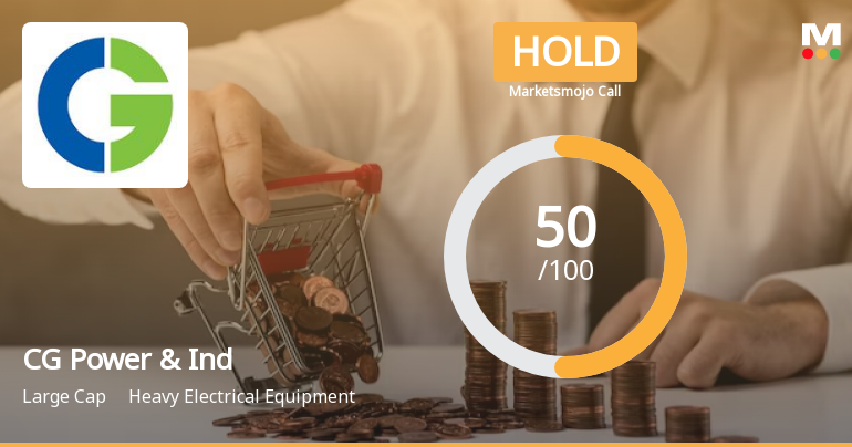 CG Power & Industrial Solutions Ltd is Rated Hold