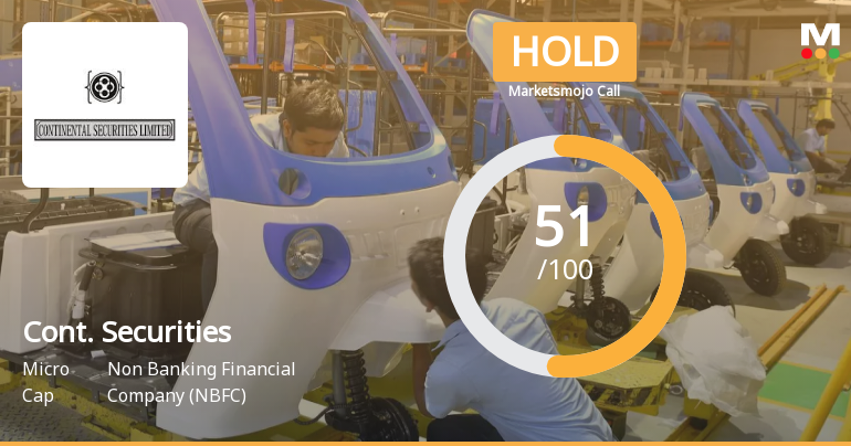 Continental Securities Ltd Upgraded to Hold on Technical and Valuation Improvements