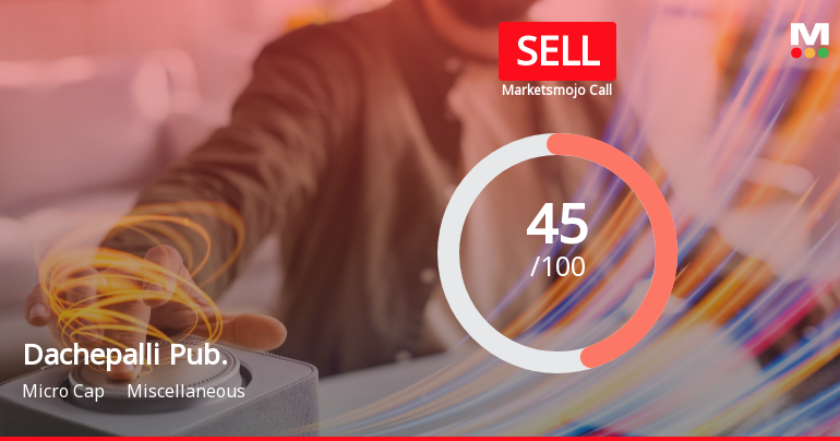 Dachepalli Publishers Ltd is Rated Sell