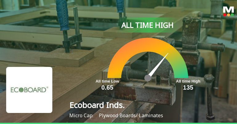 Ecoboard Industries Ltd Hits All-Time High of Rs 66.05 as Momentum Builds Across Timeframes