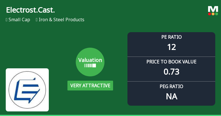 Electrosteel Castings Ltd Valuation Shifts Signal Renewed Price Attractiveness