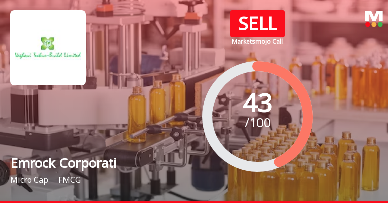 Emrock Corporation Limited Downgraded to Sell Amid Mixed Financial and Technical Signals