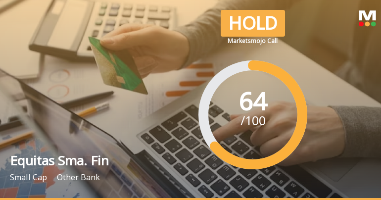 Equitas Small Finance Bank Ltd is Rated Hold
