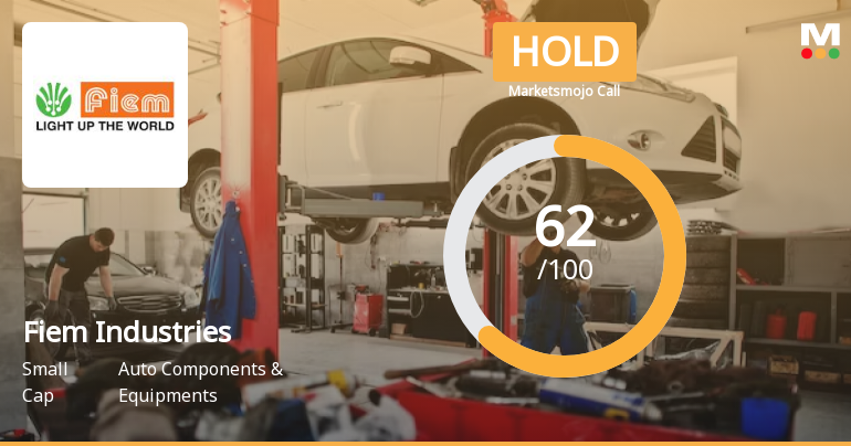 Fiem Industries Ltd is Rated Hold