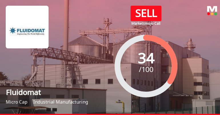 Fluidomat Ltd Upgraded to Sell as Technicals Improve Despite Financial Challenges