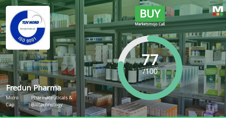 Fredun Pharmaceuticals Ltd is Rated Buy