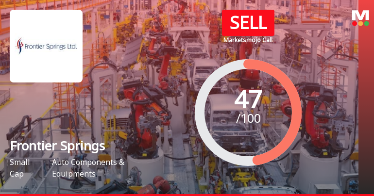 Frontier Springs Ltd is Rated Sell