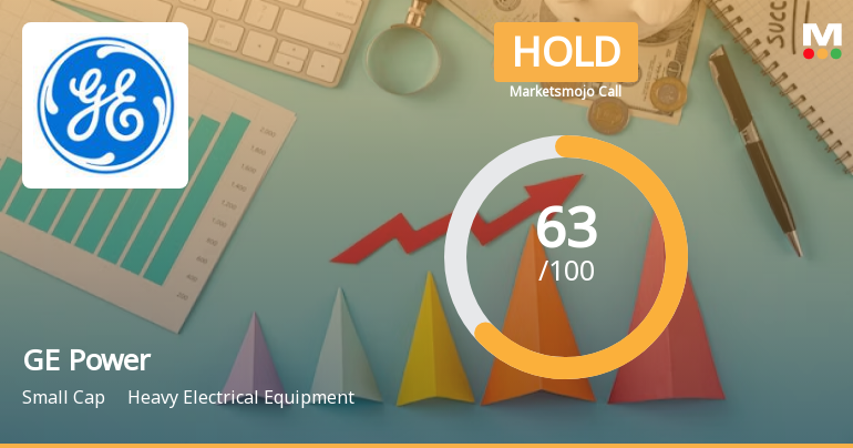 GE Power India Ltd is Rated Hold by MarketsMOJO