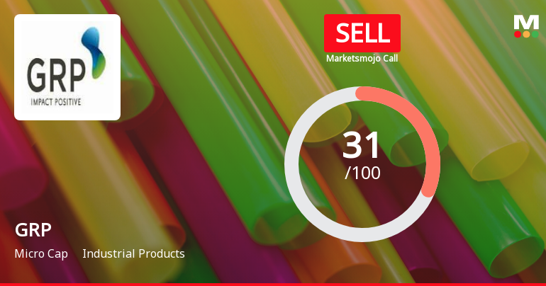GRP Ltd is Rated Sell by MarketsMOJO