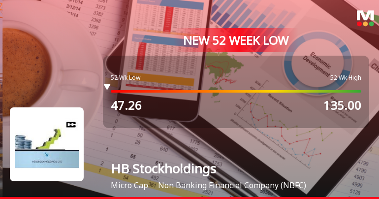 Markets Rally, But HB Stockholdings Ltd Sinks to 52-Week Low in Stock-Specific Sell-Off