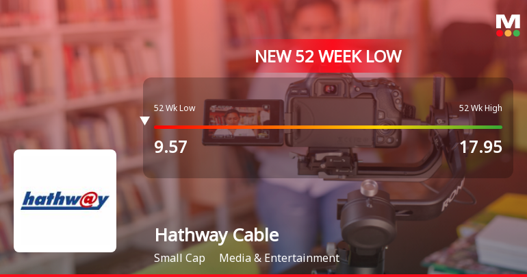 Markets Rally, But Hathway Cable & Datacom Ltd Sinks to 52-Week Low in Stock-Specific Sell-Off