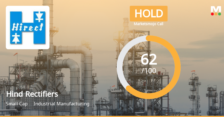 Hind Rectifiers Ltd Upgraded to Hold by MarketsMOJO on Technical and Financial Strength