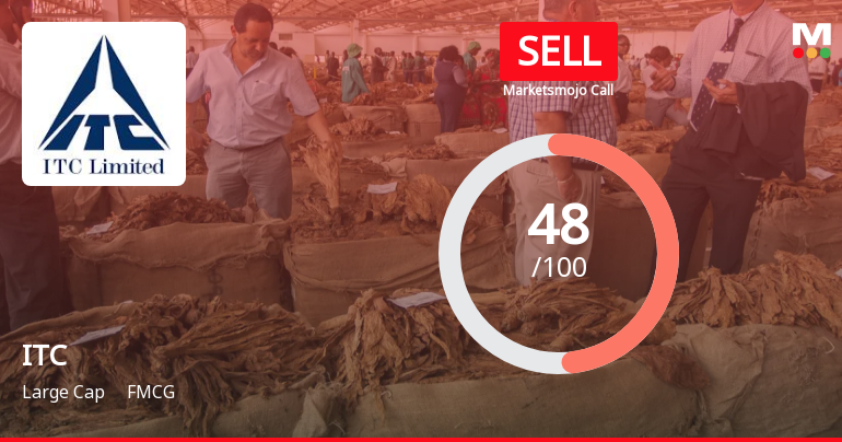 ITC Ltd. is Rated Sell by MarketsMOJO