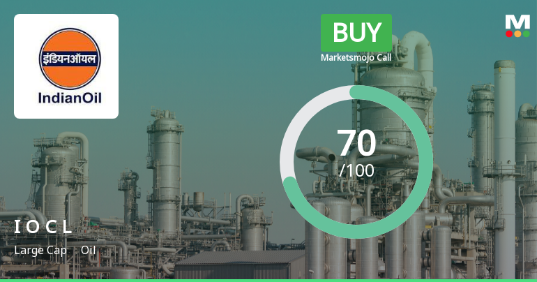 Indian Oil Corporation Ltd Downgraded to Buy Amid Technical Setbacks Despite Strong Fundamentals