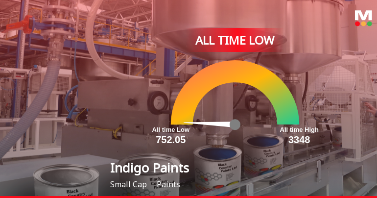 Indigo Paints Ltd Hits All-Time Low Amid Continued Market Pressure