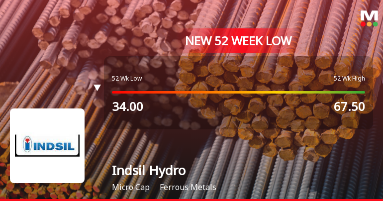 Markets Rally, But Indsil Hydro Power & Manganese Ltd Sinks to 52-Week Low in Stock-Specific Sell-Off