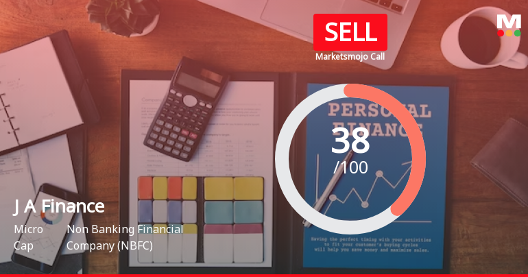 J A Finance Ltd is Rated Sell by MarketsMOJO