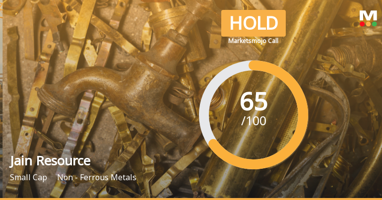 Jain Resource Recycling Ltd Downgraded to Hold Amid Technical and Valuation Concerns