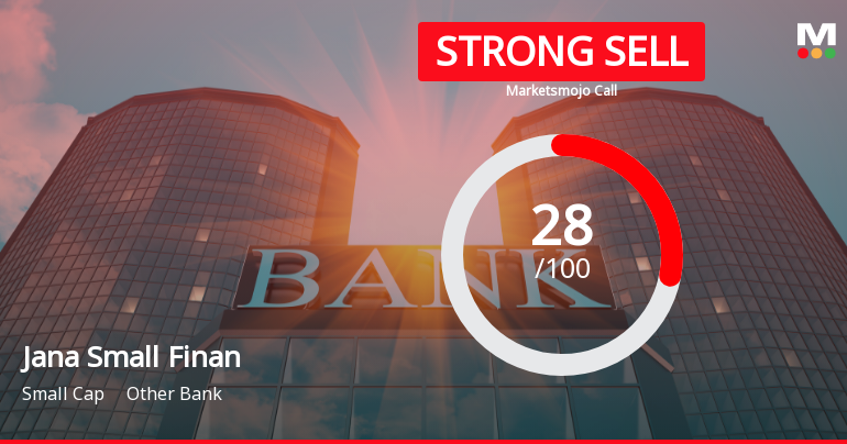 Jana Small Finance Bank Downgraded to Strong Sell Amid Financial and Technical Weakness