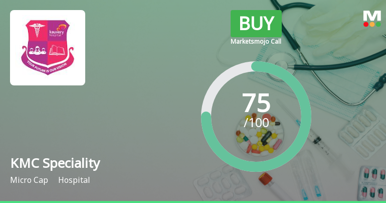 KMC Speciality Hospitals (India) Ltd is Rated Buy