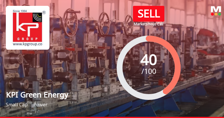 KPI Green Energy Ltd is Rated Sell