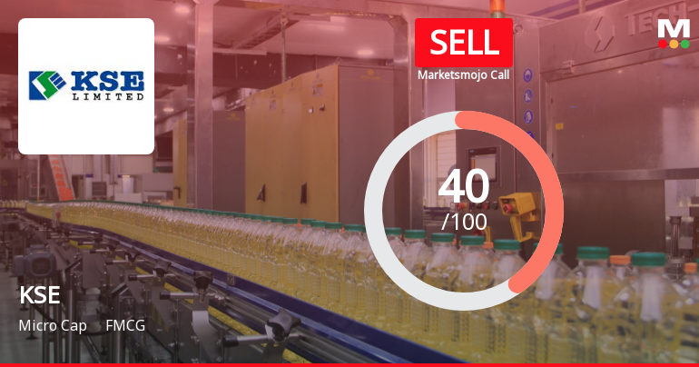 KSE Ltd is Rated Sell by MarketsMOJO