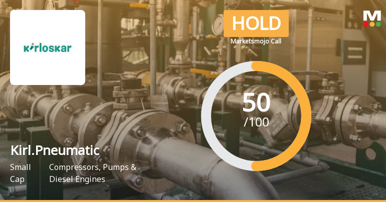 Kirloskar Pneumatic Company Ltd is Rated Hold
