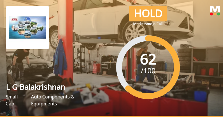 L G Balakrishnan & Bros Ltd Downgraded to Hold Amid Mixed Technical and Valuation Signals