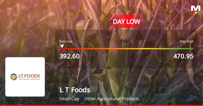 L T Foods Ltd Shares Hit Intraday Low Amid Price Pressure on 6 Mar 2026