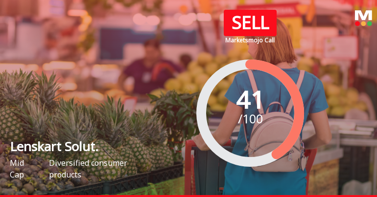 Lenskart Solutions Ltd Downgraded to Sell Amid Technical Weakness and Valuation Concerns