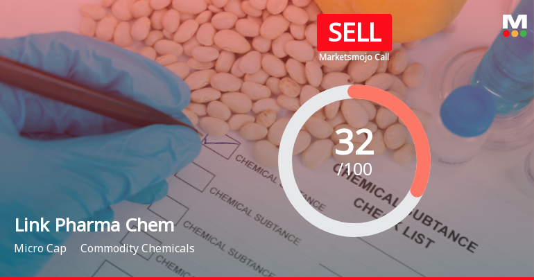 Link Pharma Chem Ltd Upgraded to Sell on Improved Valuation and Financial Trends