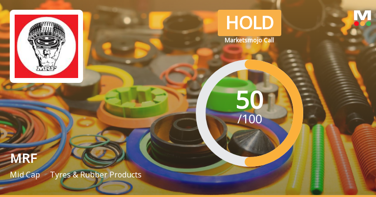 MRF Ltd. Upgraded to Hold by MarketsMOJO Amid Improving Technicals and Strong Financials