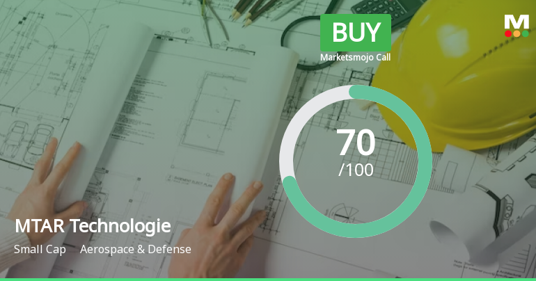 MTAR Technologies Ltd is Rated Buy