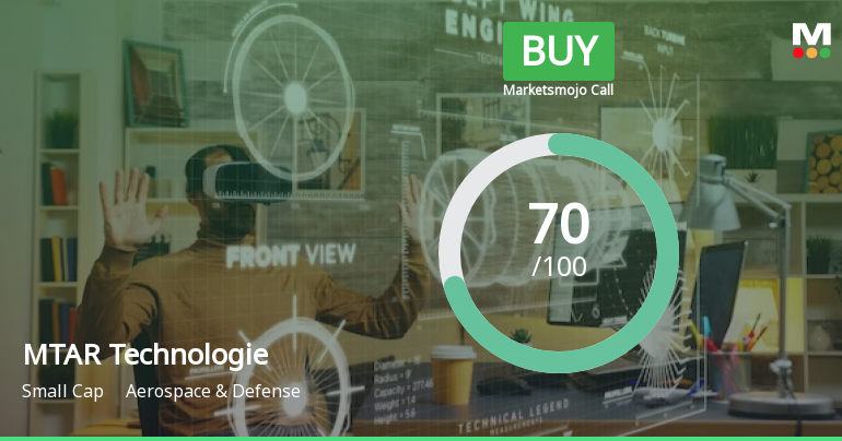 MTAR Technologies Ltd is Rated Buy by MarketsMOJO