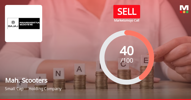 Maharashtra Scooters Ltd is Rated Sell