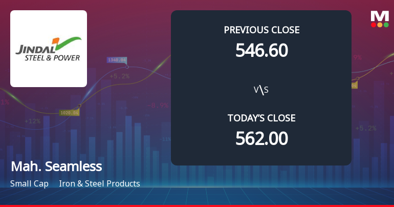 Maharashtra Seamless Ltd Opens with Significant Gap Down Amid Market Concerns