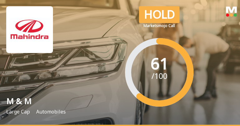 Mahindra & Mahindra Ltd is Rated Hold