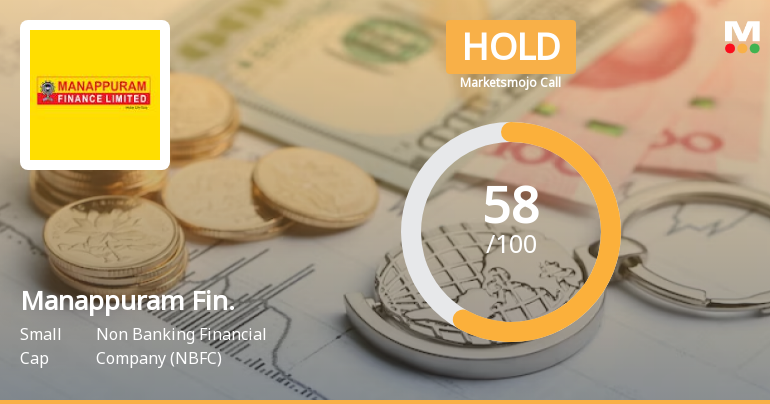 Manappuram Finance Ltd is Rated Hold
