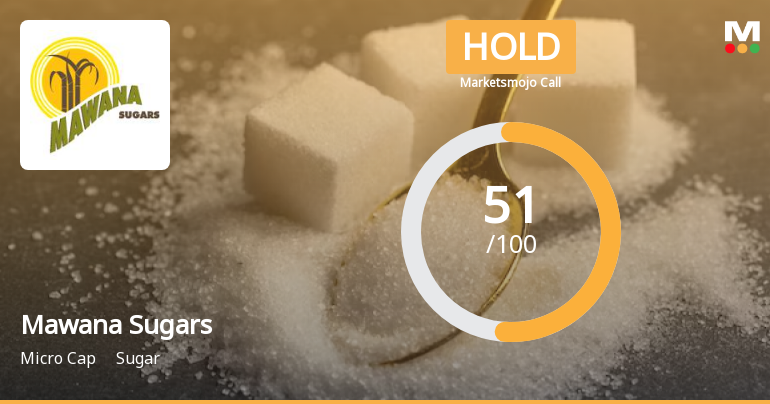 Mawana Sugars Ltd is Rated Hold by MarketsMOJO