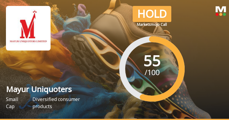 Mayur Uniquoters Ltd is Rated Hold