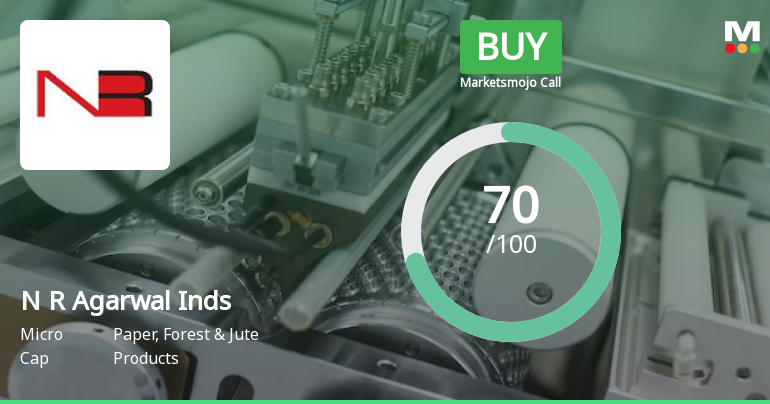 N R Agarwal Industries Ltd is Rated Buy